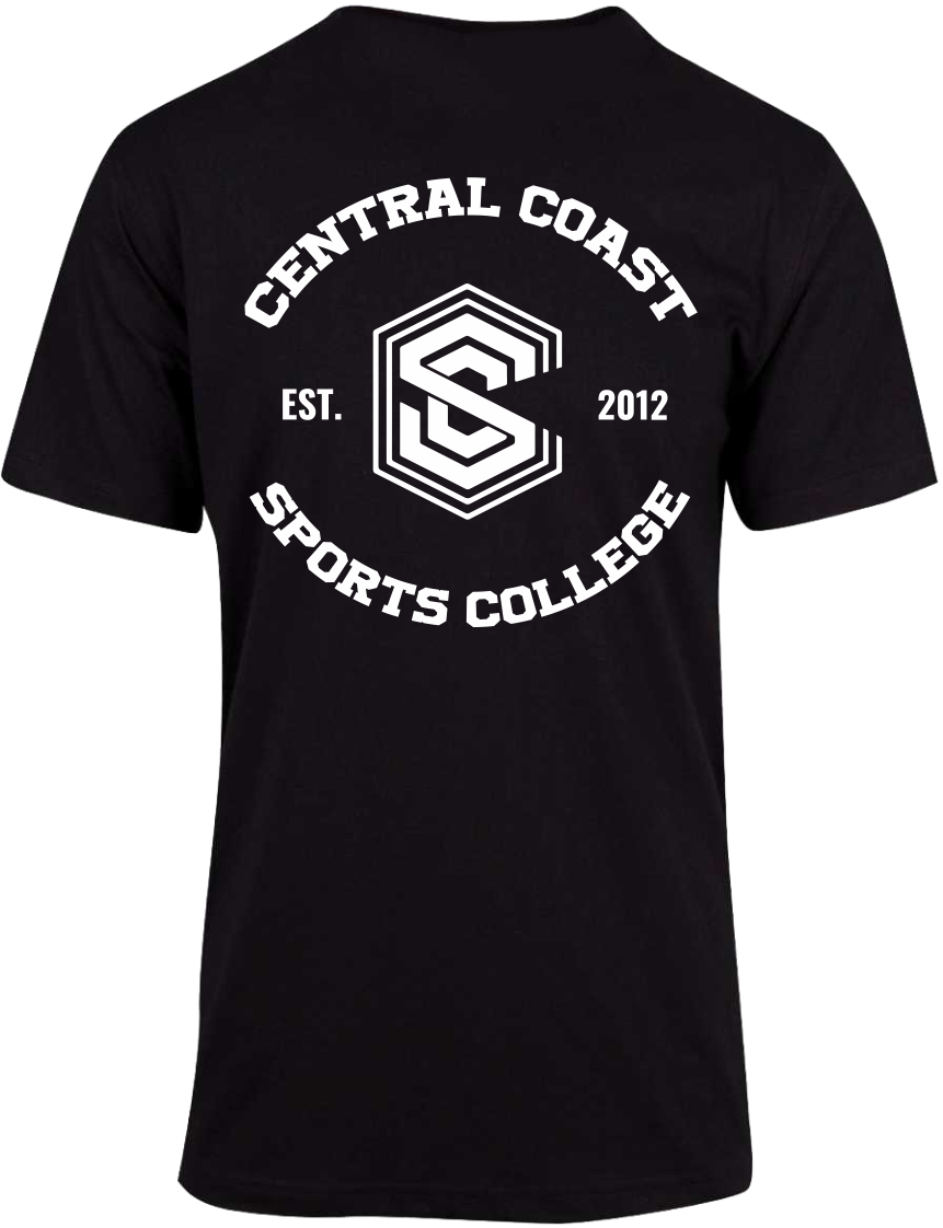 CCSC Varsity | Short Sleeve Cotton Tee with Large Print