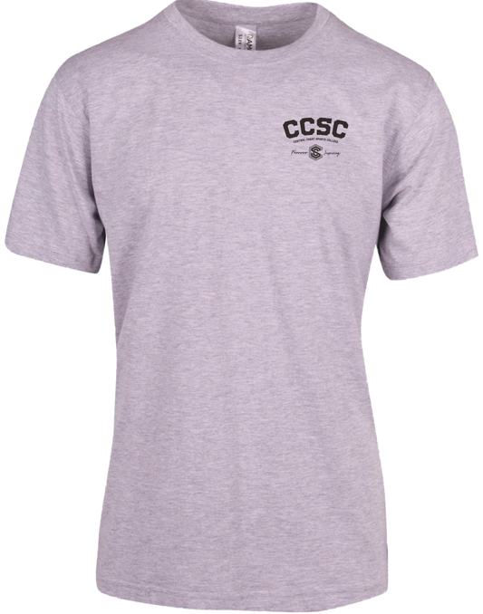 CCSC Varsity | Short Sleeve Cotton Tee with Chest Print